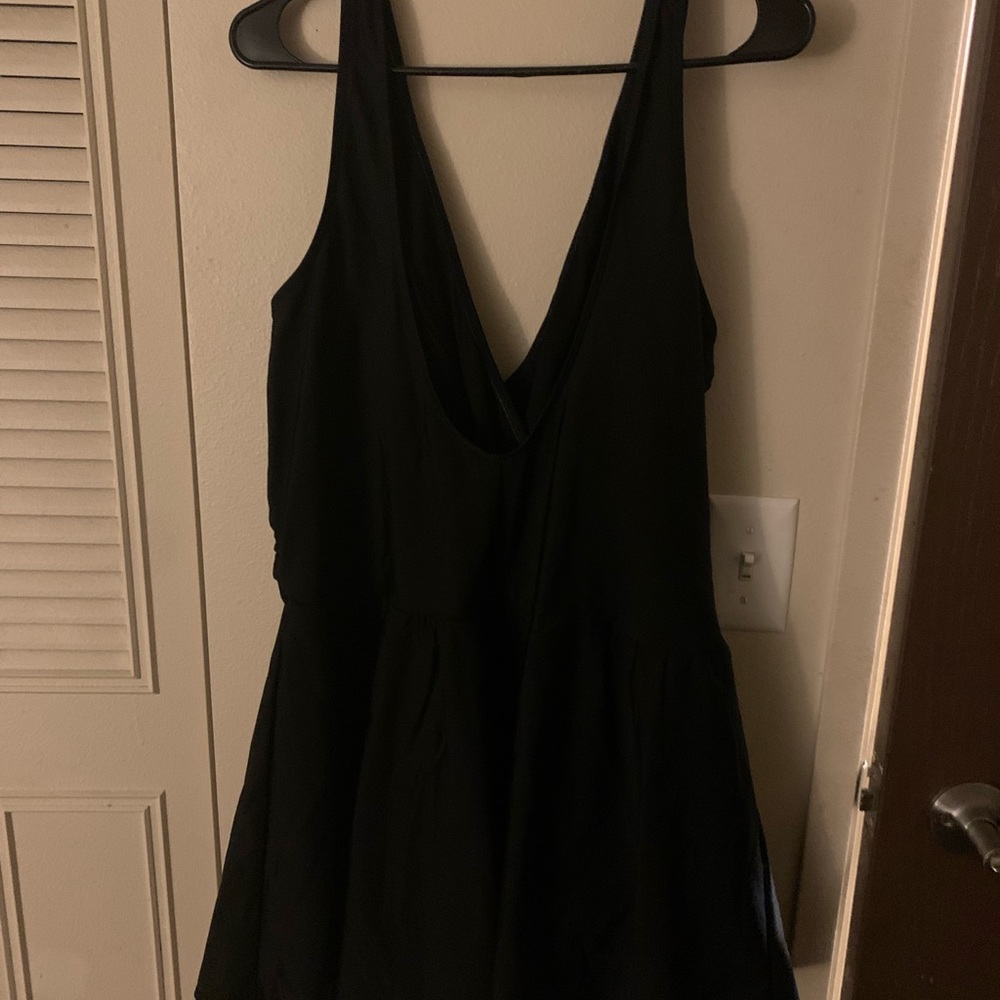Roaman’s Black Dress Bathing Suit Women’s Size 26W - Picture 3 of 6